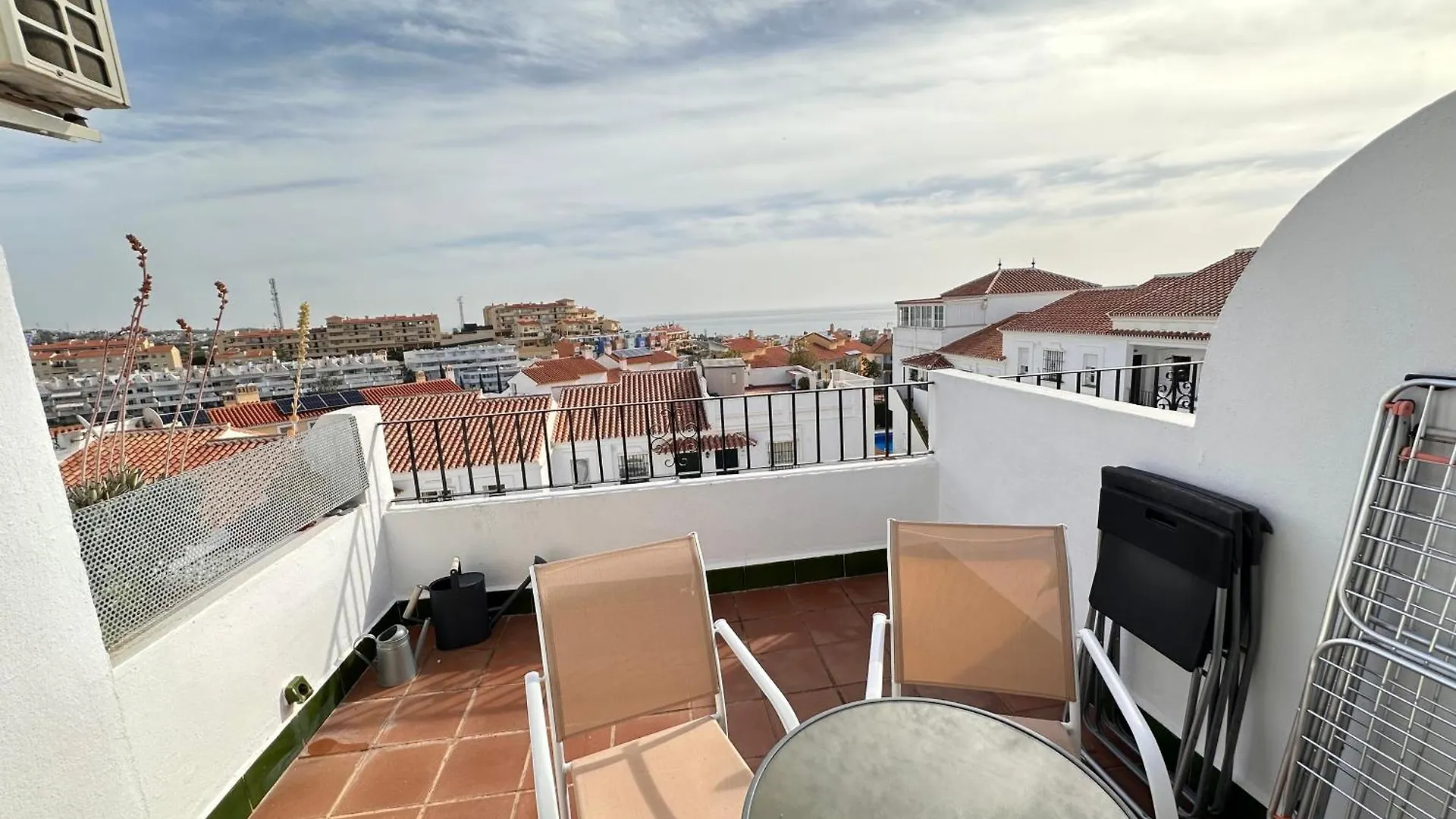 Nuestro Atico Con Vistas Al Mar Terraza, Piscina Y Parking Apartment Malaga